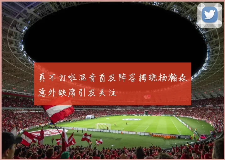 真不打啦混音首发阵容揭晓杨瀚森意外缺席引发关注